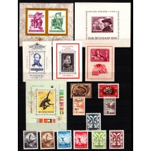 Ungarn - To plancher med diverse - Postfrisk.